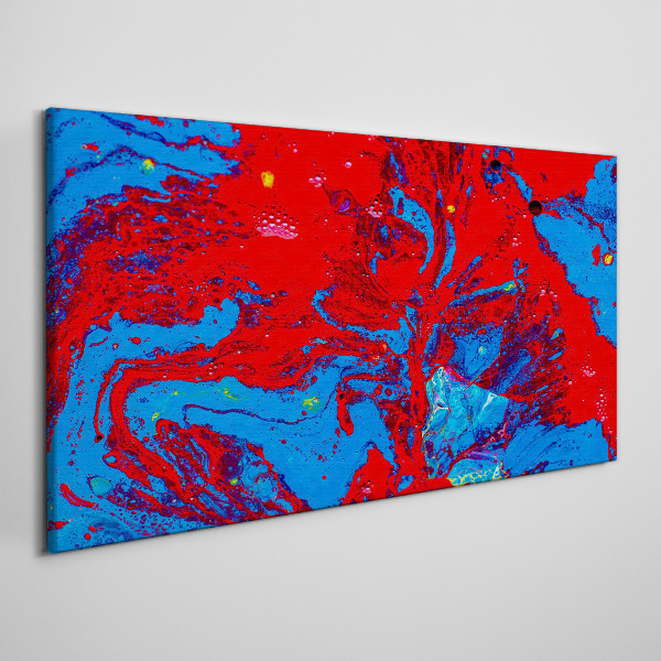 Dynamic explosion of colors Canvas Wall art