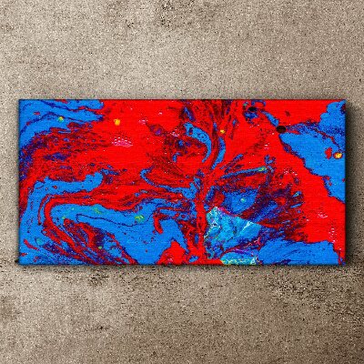 Dynamic explosion of colors Canvas Wall art