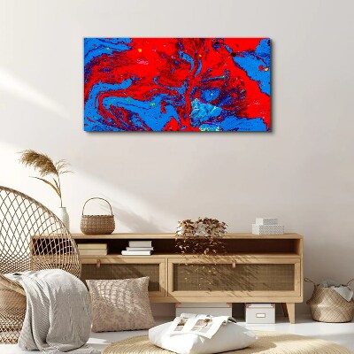 Dynamic explosion of colors Canvas Wall art