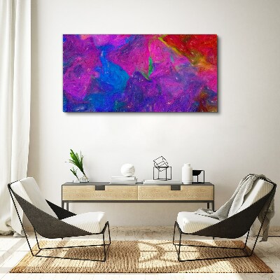 A colorful whirlwind of emotions Canvas Wall art