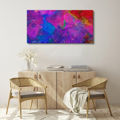 A colorful whirlwind of emotions Canvas Wall art