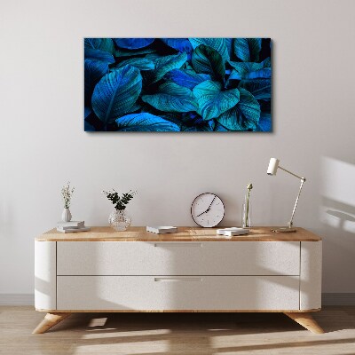 Flower leaves plant Canvas Wall art