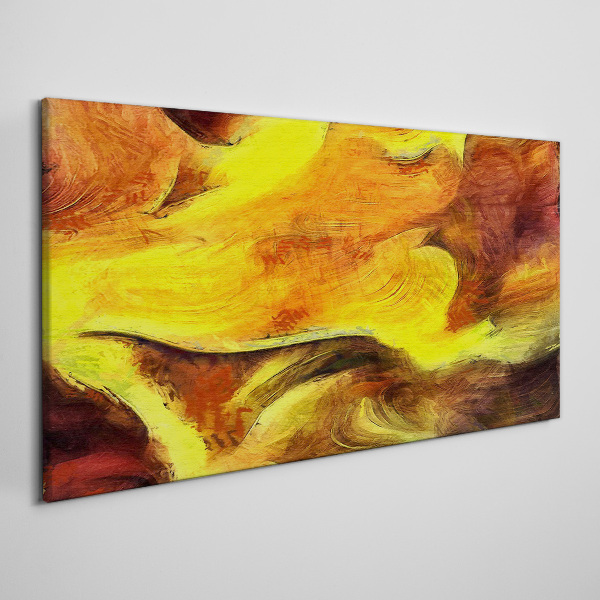 Vivid colors in motion Canvas Wall art
