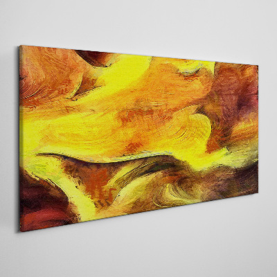 Vivid colors in motion Canvas Wall art