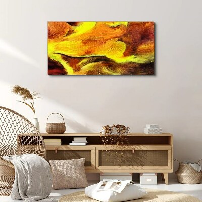 Vivid colors in motion Canvas Wall art