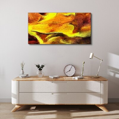 Vivid colors in motion Canvas Wall art