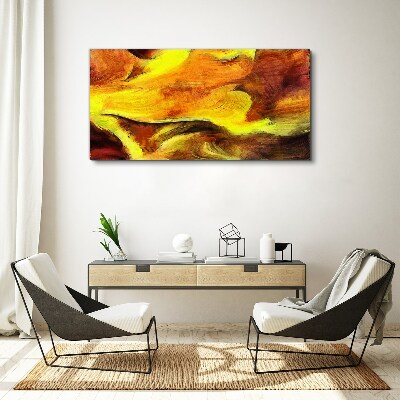 Vivid colors in motion Canvas Wall art