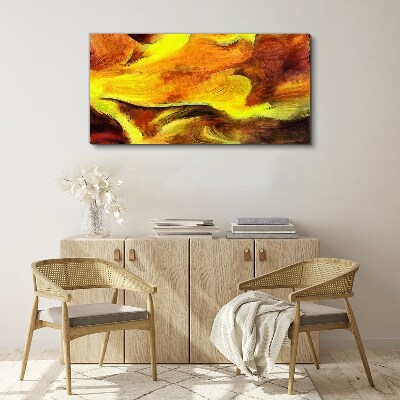 Vivid colors in motion Canvas Wall art