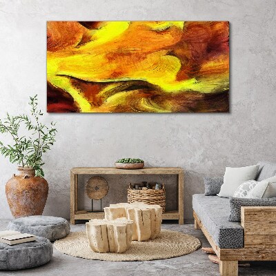 Vivid colors in motion Canvas Wall art