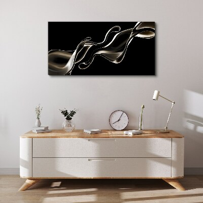 Waves of fluid elegance Canvas Wall art