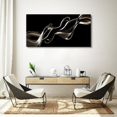 Waves of fluid elegance Canvas Wall art