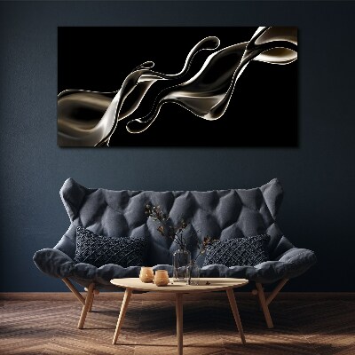 Waves of fluid elegance Canvas Wall art