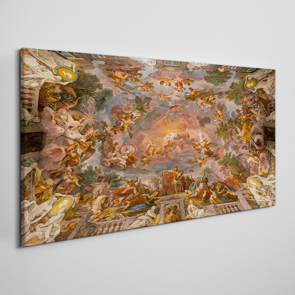 Heaven and earth in harmony Canvas Wall art