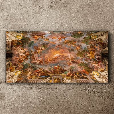 Heaven and earth in harmony Canvas Wall art