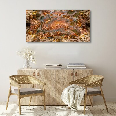 Heaven and earth in harmony Canvas Wall art