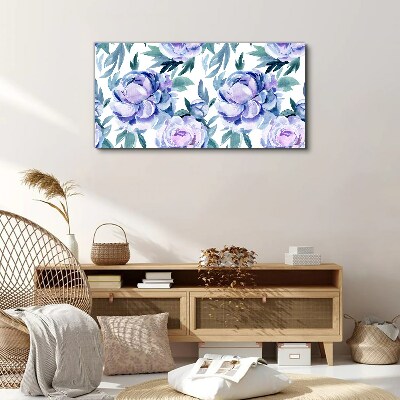 Flowers plants Canvas Wall art