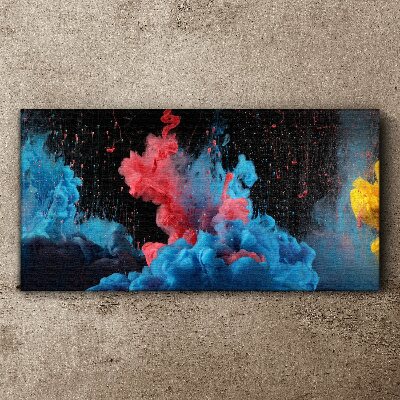 Expression of colorful clouds Canvas Wall art
