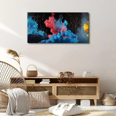 Expression of colorful clouds Canvas Wall art