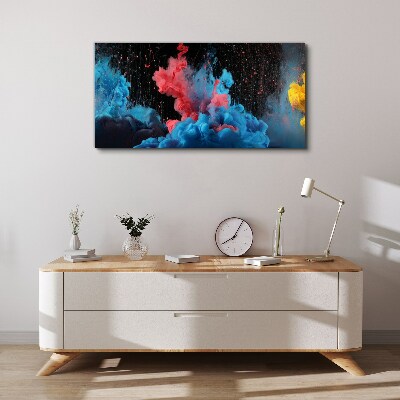 Expression of colorful clouds Canvas Wall art