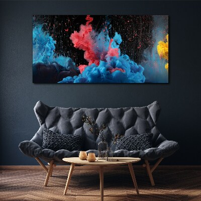 Expression of colorful clouds Canvas Wall art