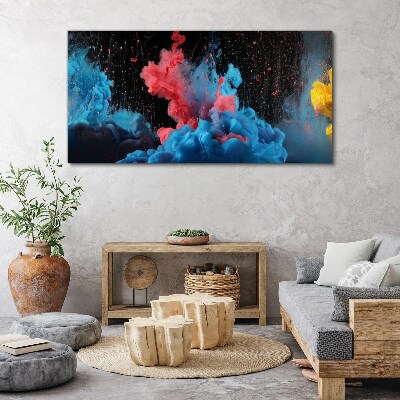 Expression of colorful clouds Canvas Wall art