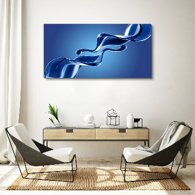 Modern waves Canvas Wall art