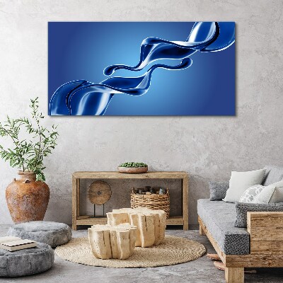 Modern waves Canvas Wall art