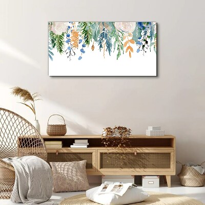 Flowers plants Canvas Wall art