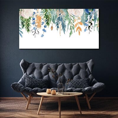 Flowers plants Canvas Wall art