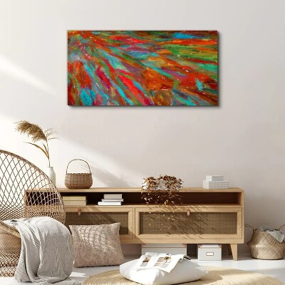 A colorful landscape of energy Canvas Wall art