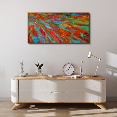 A colorful landscape of energy Canvas Wall art