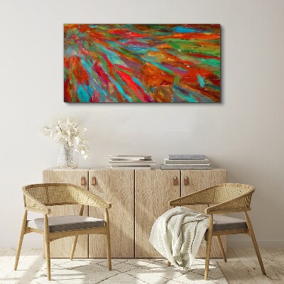 A colorful landscape of energy Canvas Wall art