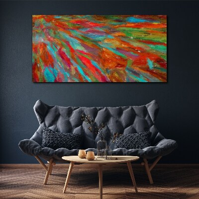 A colorful landscape of energy Canvas Wall art