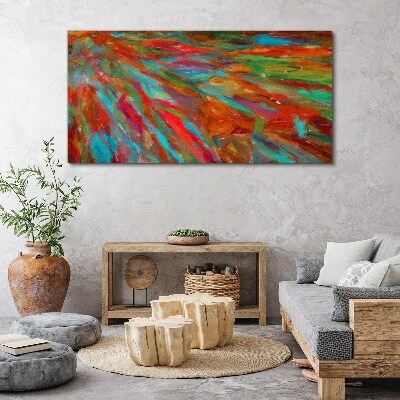 A colorful landscape of energy Canvas Wall art
