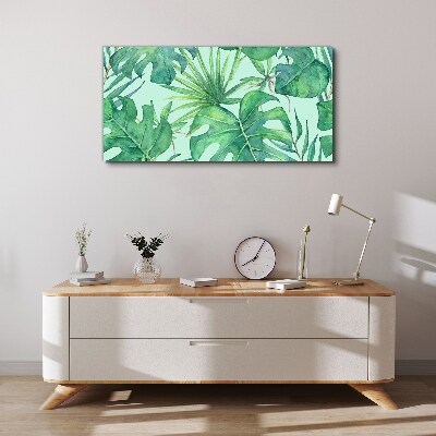 Leaves Canvas Wall art