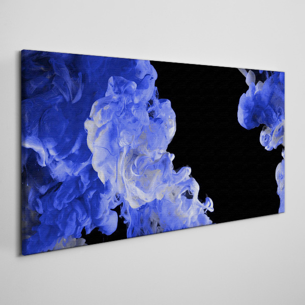 Sky with blue clouds Canvas Wall art