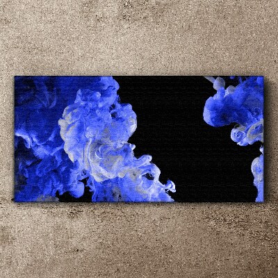 Sky with blue clouds Canvas Wall art