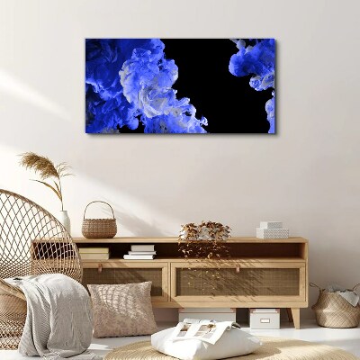 Sky with blue clouds Canvas Wall art