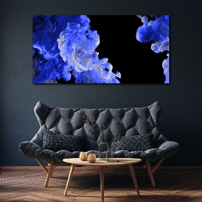Sky with blue clouds Canvas Wall art