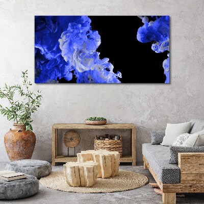 Sky with blue clouds Canvas Wall art