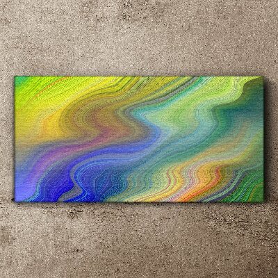 Colorful swirl of abstraction Canvas Wall art