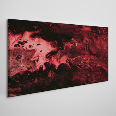 Bloody Shades of Chaos Canvas Wall art