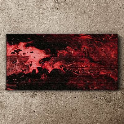 Bloody Shades of Chaos Canvas Wall art