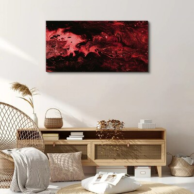 Bloody Shades of Chaos Canvas Wall art