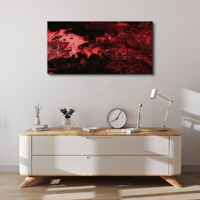 Bloody Shades of Chaos Canvas Wall art
