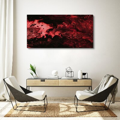 Bloody Shades of Chaos Canvas Wall art