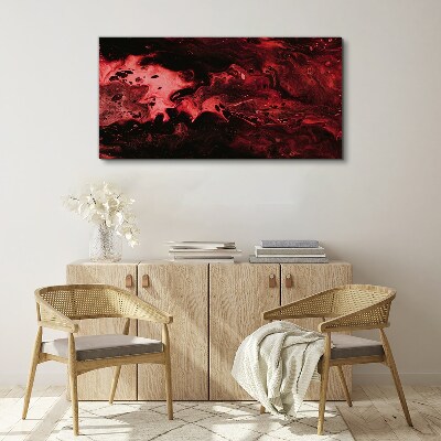 Bloody Shades of Chaos Canvas Wall art