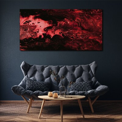 Bloody Shades of Chaos Canvas Wall art