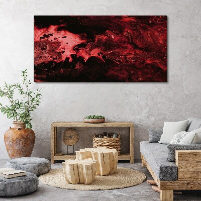 Bloody Shades of Chaos Canvas Wall art