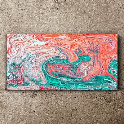 Colorful swirls of abstraction Canvas Wall art